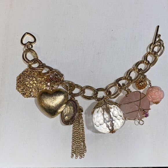 Unique Charm Statement Bracelet - Picture 1 of 15